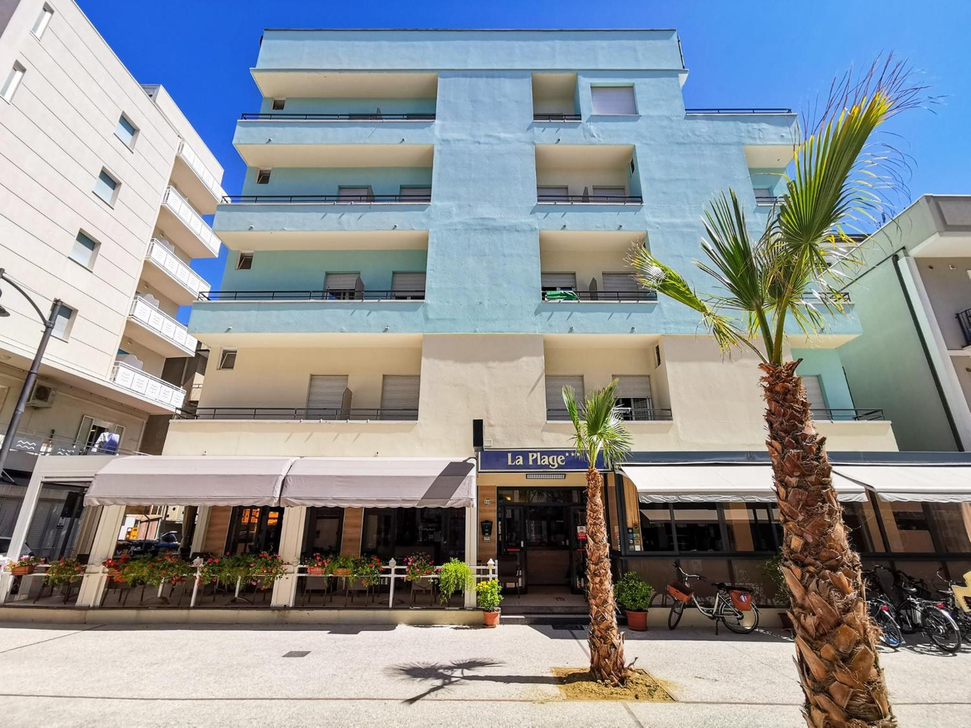 Hotel La Plage Cattolica Dış mekan fotoğraf